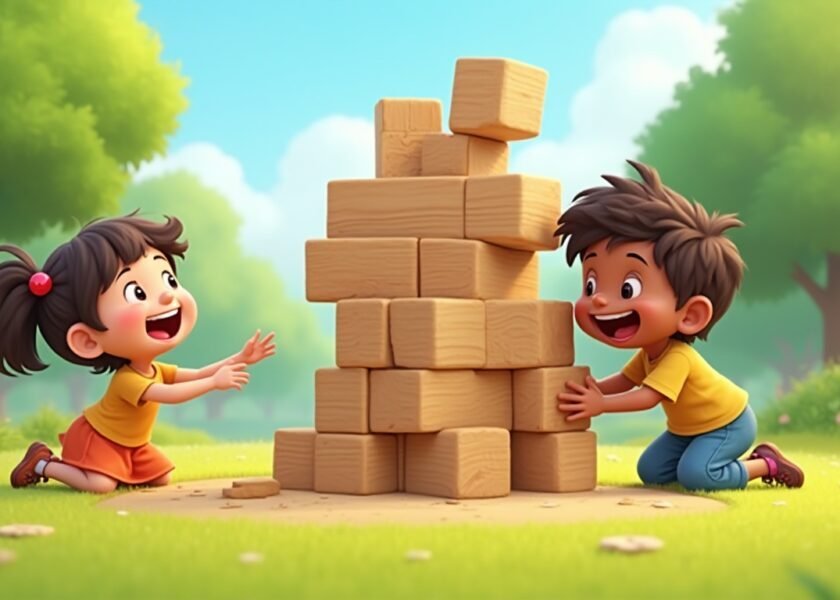 اطفال يجلسون في حديقة صغيرة يلعب بالطين الملون مع العديد من الأدوات البلاستيكية في غرفة مرتبة ومضاءة بشكل جيد - أفضل الأنشطة الترفيهية لتطوير الإبداع عند الأطفال في مرحلة ما قبل المدرسة