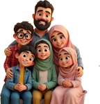 كتاب العائلة كتاب يعلم الطفل اسماء عائلتة من فلومستر كيدز بيت العائلة والطفل منصة لتعليم اللغة العربية للناطقين وغير الناطقين بها