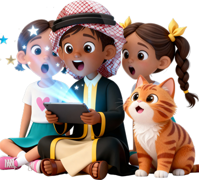 قسم لغتي العربية الجميلة من منصة فلومستر كيدز للاطفال