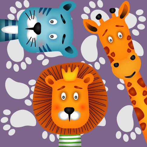 لعبة ترتيب الحروف لعبة تفاعلية مهمة جدا للاطفال تمكنهم من ترتيب الحروف وتكوين كلمات من خلال الحيوانات الظريفة